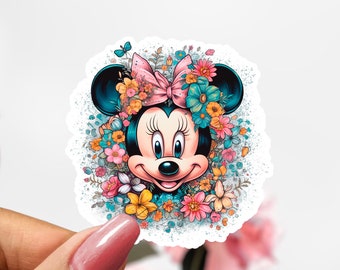 Cute Minnie Mouse Sticker, Disney Minnie Mouse Sticker