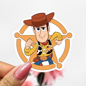 Disney Woody Sticker, Woody Sticker, Toy Story Decal