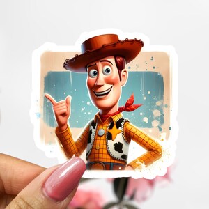 Disney Woody Sticker, Woody Sticker, Toy Story Decal