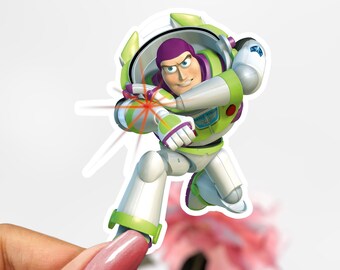 Buzz Lightyear Sticker, Buzz Lightyear Decal, Toy Story Decal