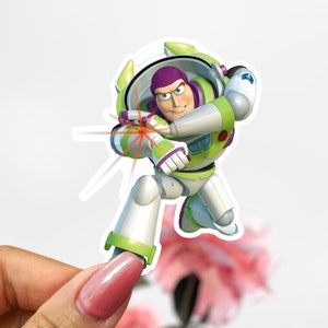 Buzz Lightyear Sticker, Buzz Lightyear Decal, Toy Story Decal
