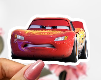 Disney Pixar Lightning McQueen Cars Sticker, Cars Sticker Decal