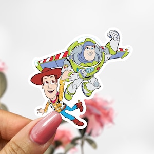 Disney Woody and Buzz Lightyear Sticker, Woody Sticker, Buzz Lightyear Sticker, Toy Story Decal