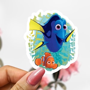 Disney Finding Nemo Dory Sticker, Fish Sticker