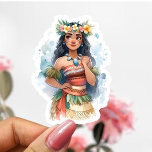 Moana Sticker, Disney Moana Decal,
