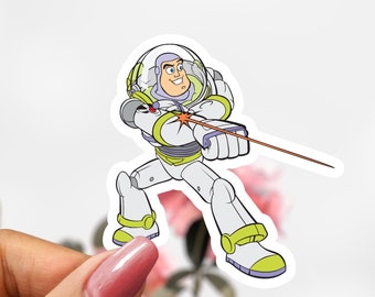 Disney Buzz Lightyear Sticker, Buzz Lightyear Decal, Toy Story Decal