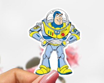 Disney Buzz Lightyear Sticker, Buzz Lightyear Decal, Toy Story Decal