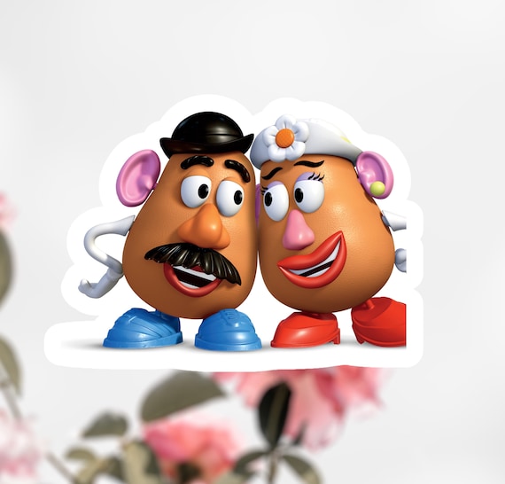 Disney Toy Story Mr. & Mrs. Potato Head Sticker, Toy Story Decal