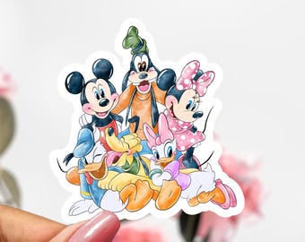 Disney Mickey Mouse & Friends Sticker, Disney Sticker Decal