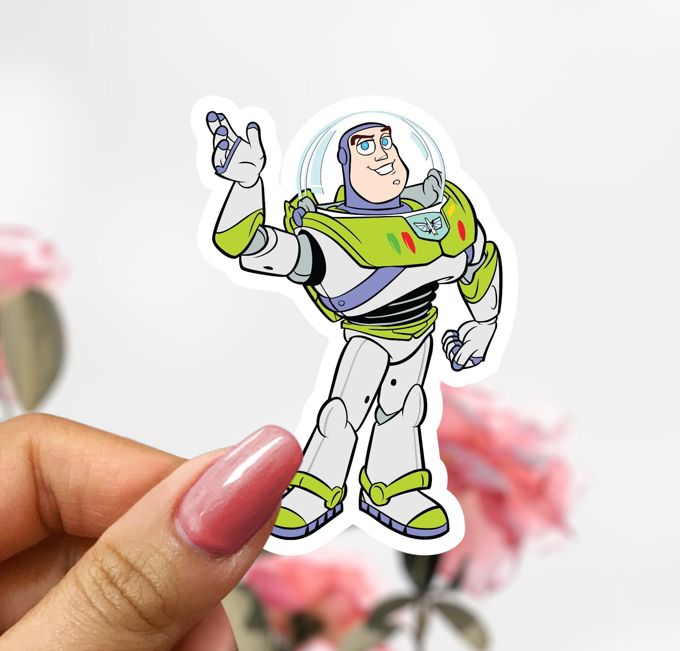 Buzz Lightyear Sticker, Buzz Lightyear Decal, Toy Story Decal - Etsy