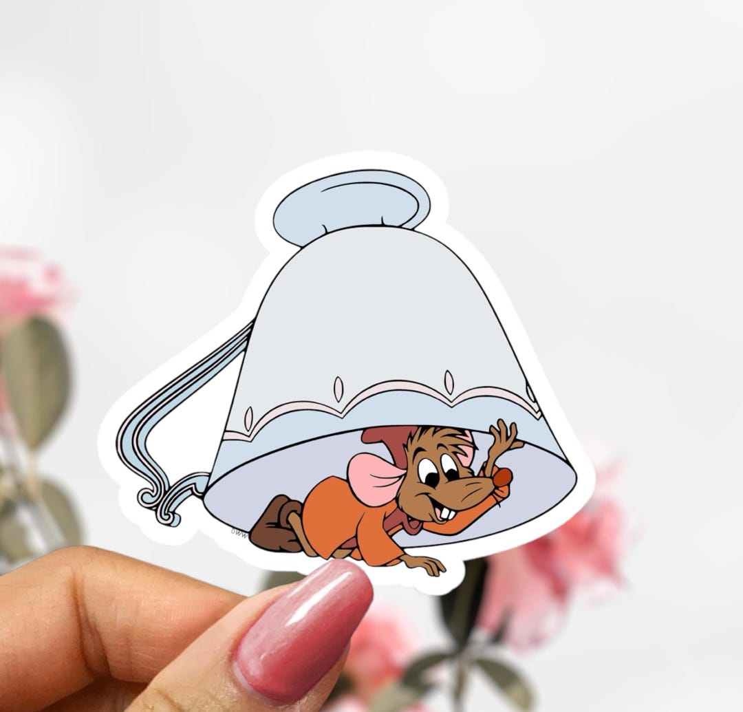 Cinderella’s Mice Sticker, Disney Mouse Sticker, Cinderella Sticker - Etsy
