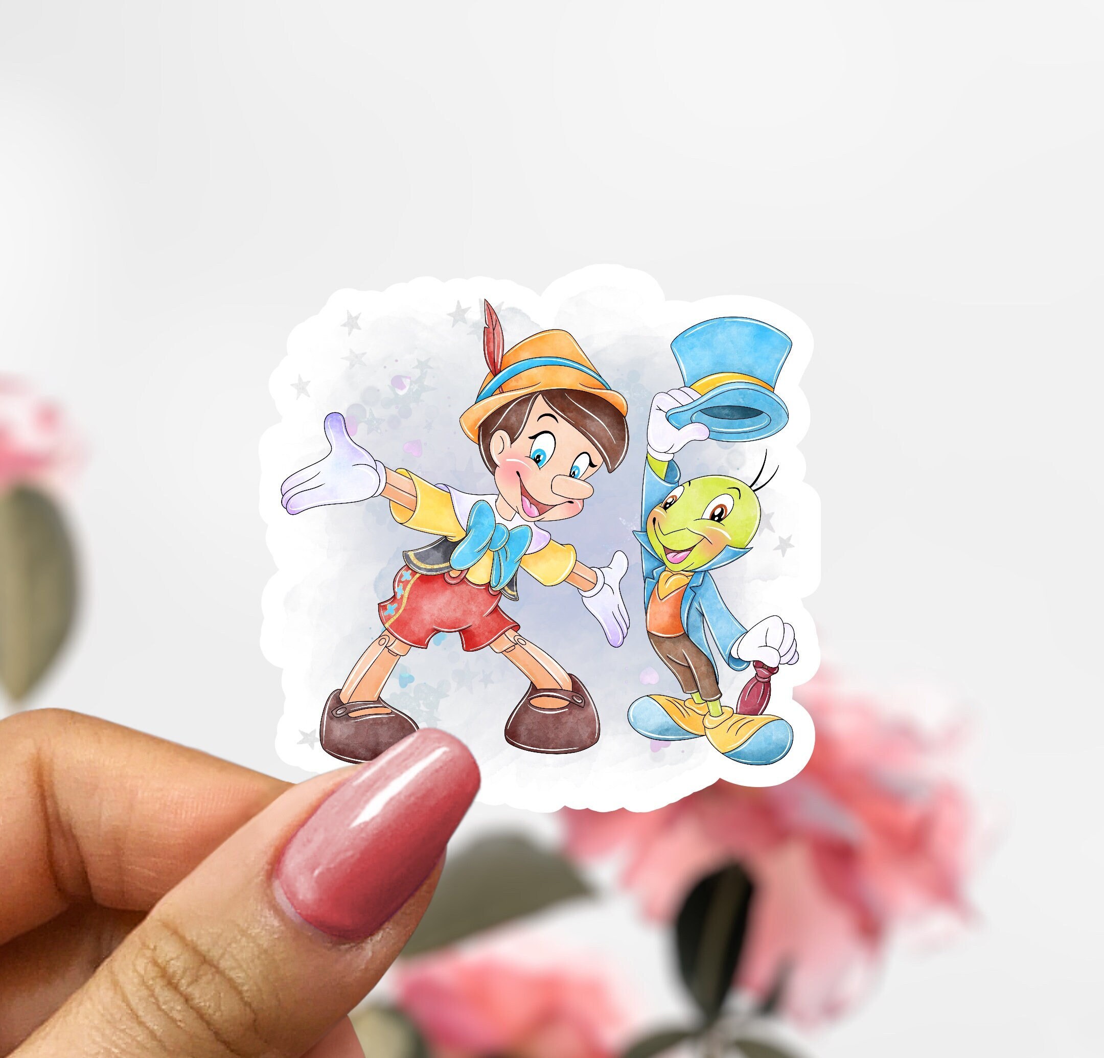 Pinnichio Jr. Sticker Pinocchio Sticker, Disney Sticker - Etsy