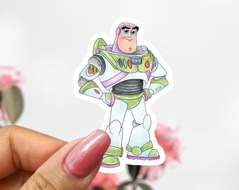 Disney Buzz Lightyear Sticker, Buzz Lightyear Decal, Toy Story Decal