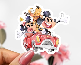 Disney Mickey Mouse & Friends Sticker, Disney Sticker Decal