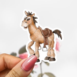 Disney Bullseye Toy Story Sticker, Horse Decal, Toy Story Decal