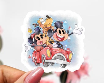 Disney Mickey Mouse & Friends Sticker, Disney Sticker Decal