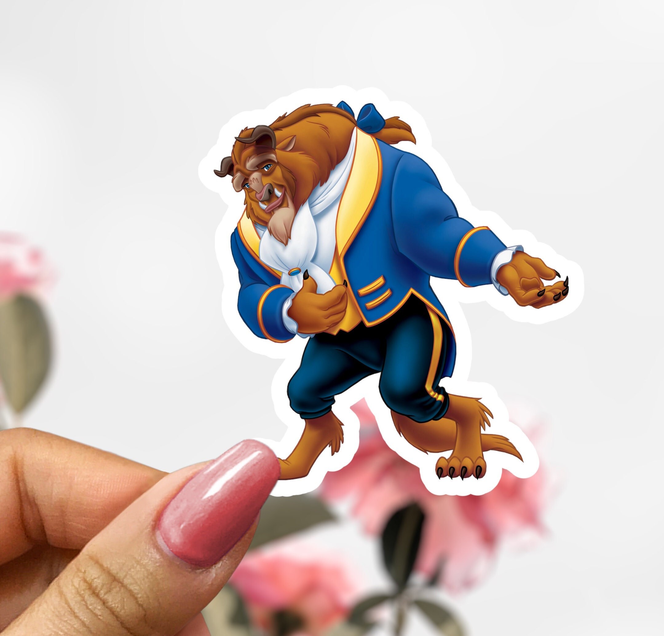 Beast Sticker, Disney Beauty & Beast Decal