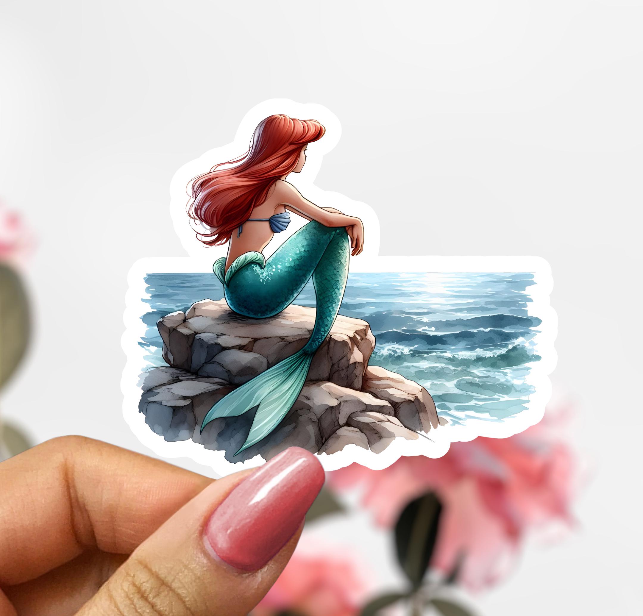 Disney Ariel Sticker, Ariel Sticker Decal, Little Mermaid Sticker - Etsy