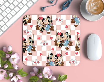 Mickey and Minnie Mouse Mousepad, Disney Minnie Mousepad