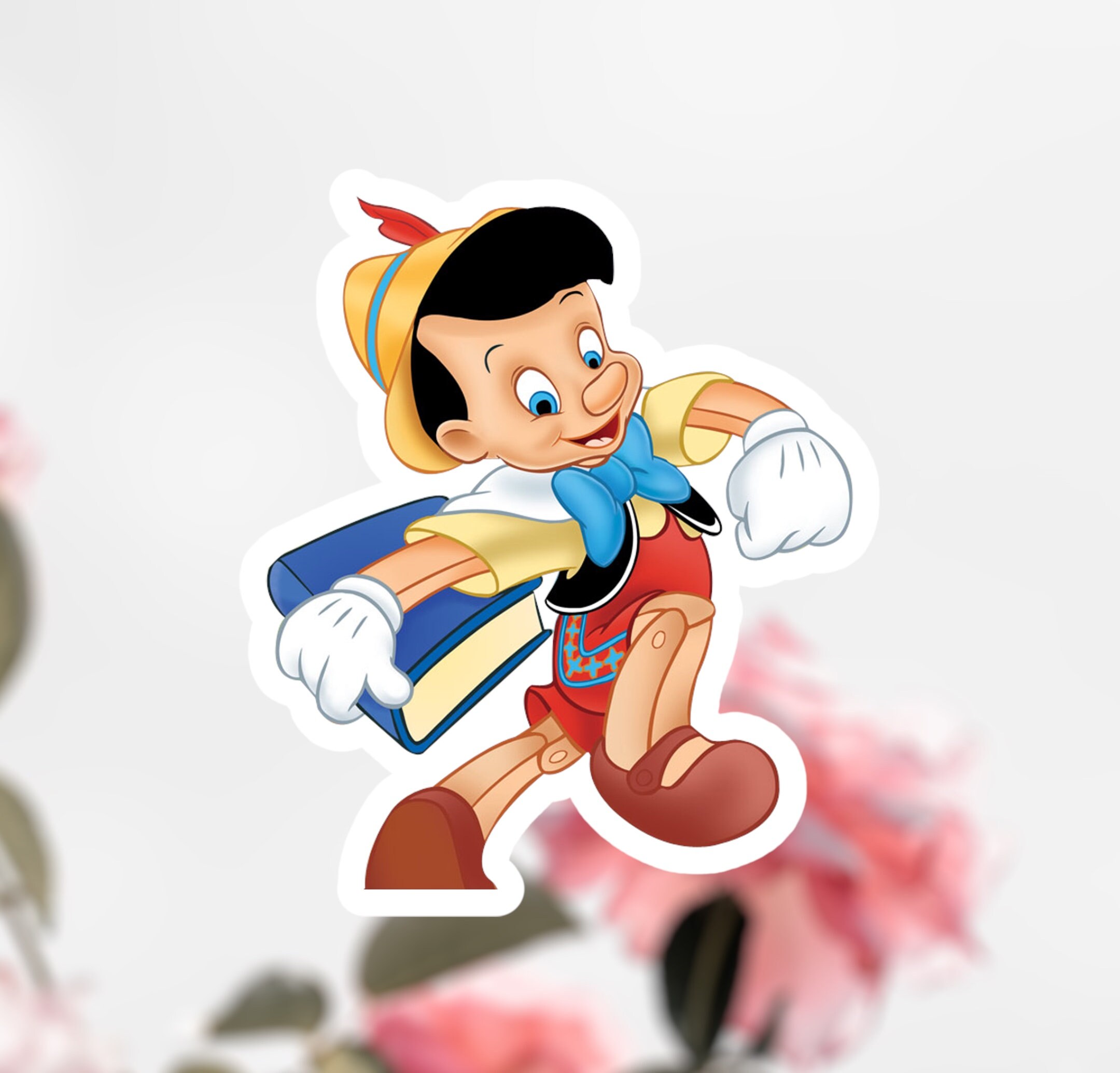 Pinnichio Jr. Sticker Pinocchio Sticker, Disney Sticker - Etsy