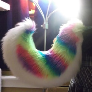 Homemade Fuzzy Husky Tail ANY COLOR *Read Description