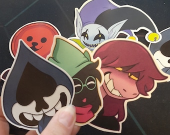 Deltarune Character Stickers