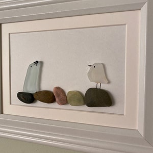 Framed Ocean Friends in Sea Glass 7 x 9 image 2