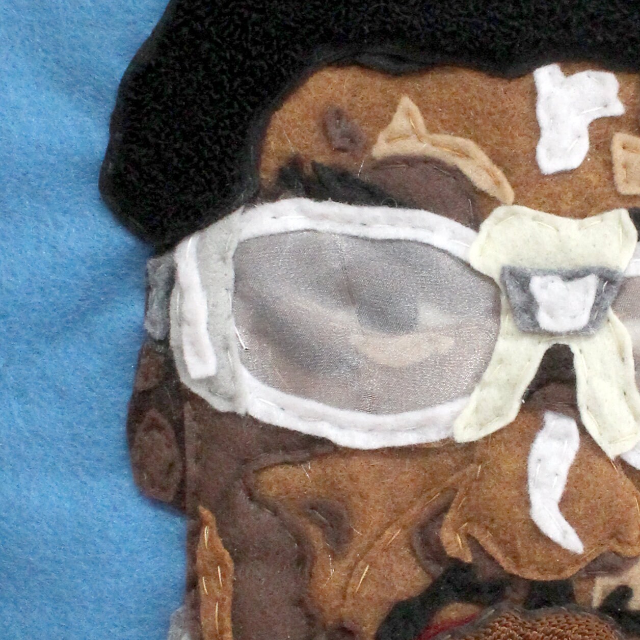 Original Eric Dickerson Applique Portrait - Etsy