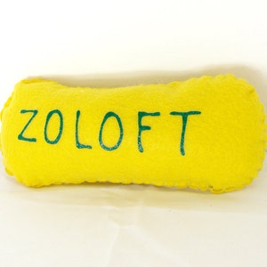 Plush Zoloft Pill