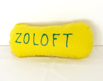 Pastilla Zoloft de felpa