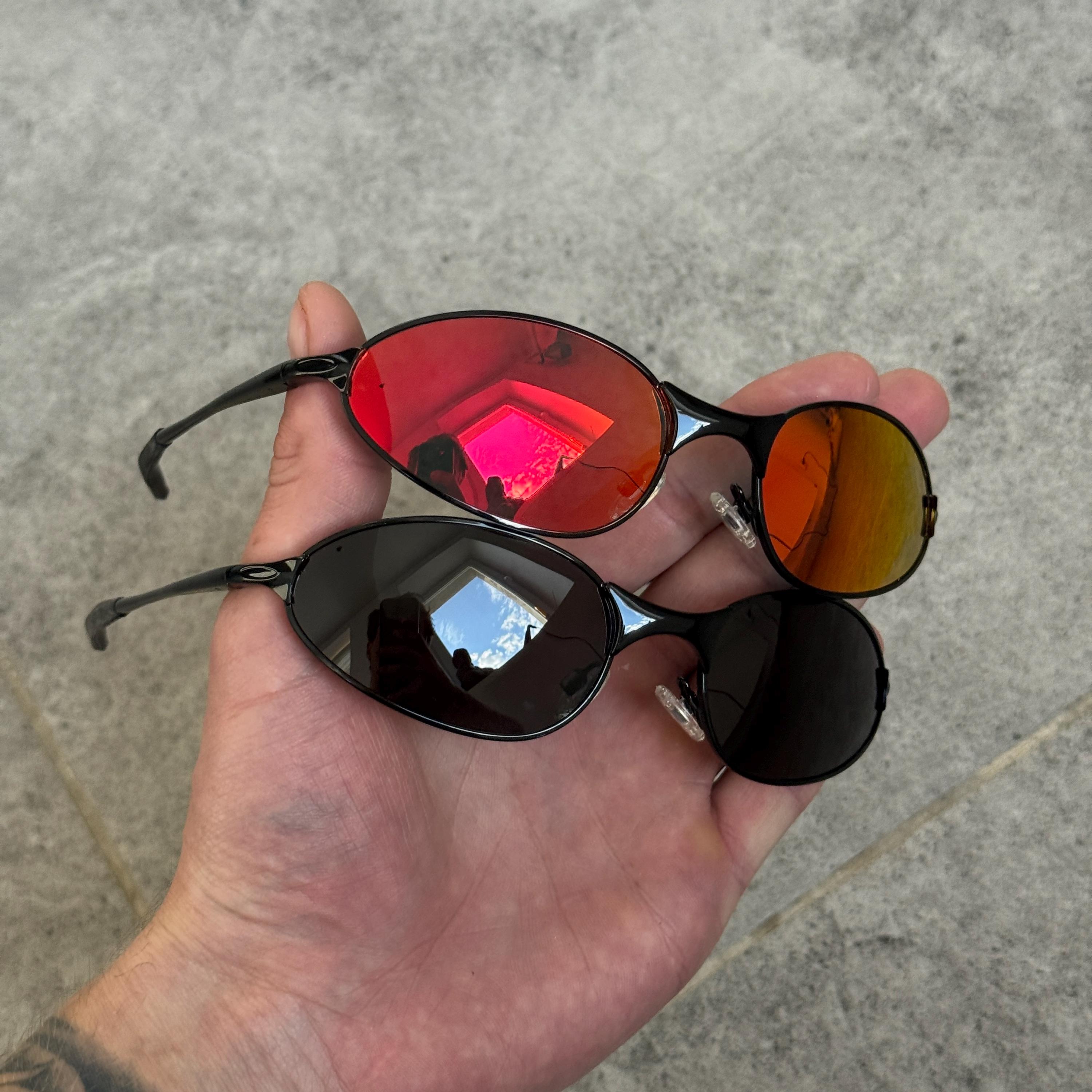 Y2k Red Sunglasses - Etsy