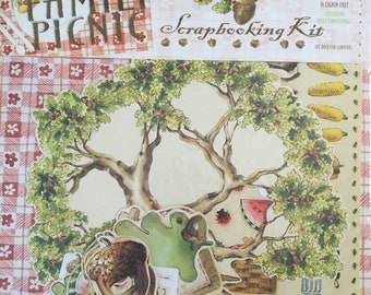 Family Picnic Scrapbooking Kit