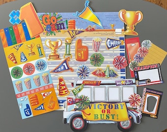 Go Team Scrapbooking Kit from Carol Wilson Fine Arts, Inc.