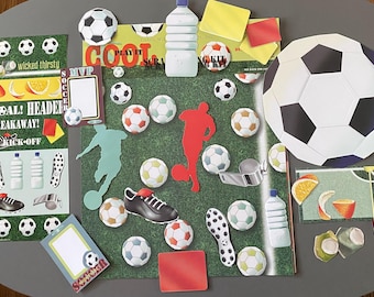 Play It Cool - Soccer Scrapbooking Kit