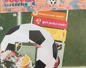 Soccer Sisterhood Scrapbooking Kit by Carol Wilson Fine Arts, Inc.
