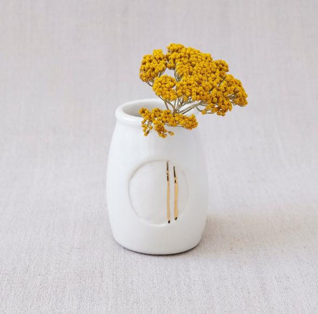 Milk Jar Vase Etsy