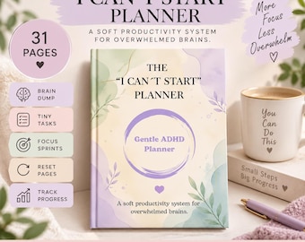 ADHD Planner Printable | Adult ADHD Planner | Daily and Weekly Planners