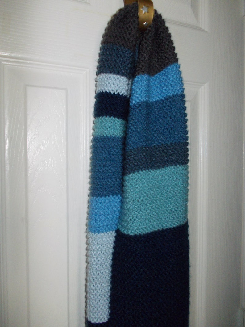 Doctor who tom baker scarf colin baker variation etsy