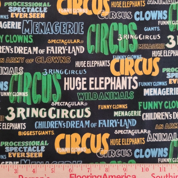 Shelburne Circus by Windham Fabrics ~ Sold by the HALF YARD!! OOP!!