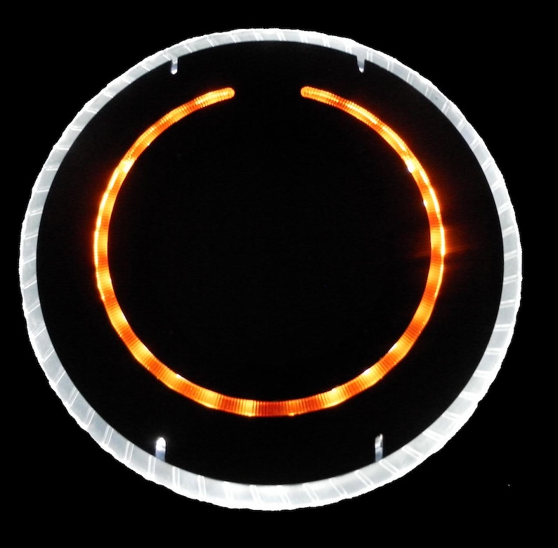 2010 and 2014 TRON Legacy Identity Disc LED Upgrade Kit ONLY - V2.0 (No Disc Included) Rinzler (Red/White)