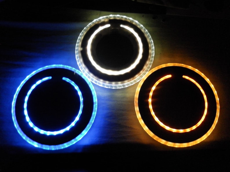 2010 and 2014 TRON Legacy Identity Disc LED Upgrade Kit ONLY - V2.0 (No Disc Included) image 2