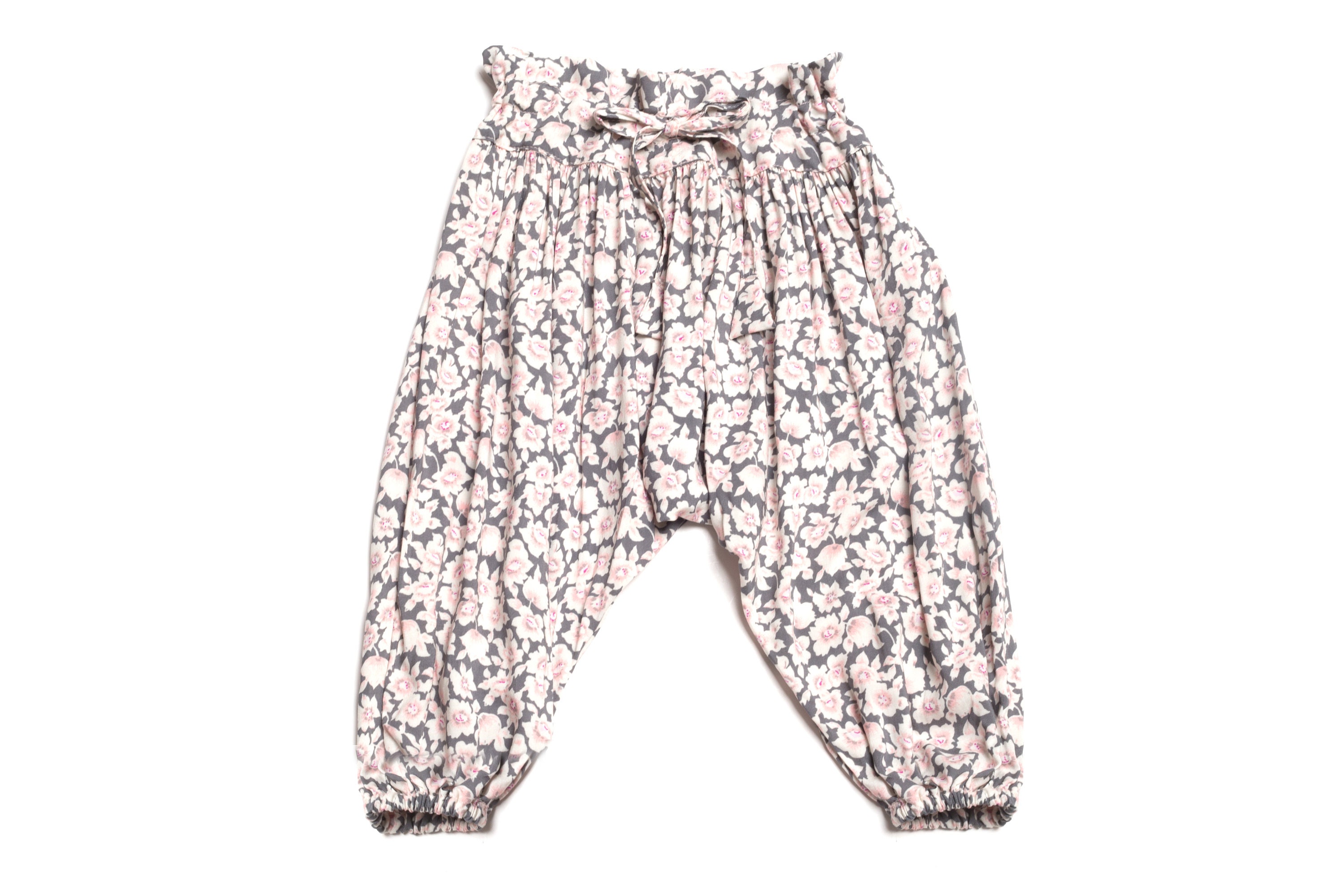 Babies & Kids Designer Floral Harem Pants Pink Flame - Etsy