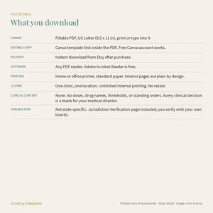 Med Spa Charting Bundle: Injectable, IV, Peel, Device Records (Editable Canva + PDF) image 3