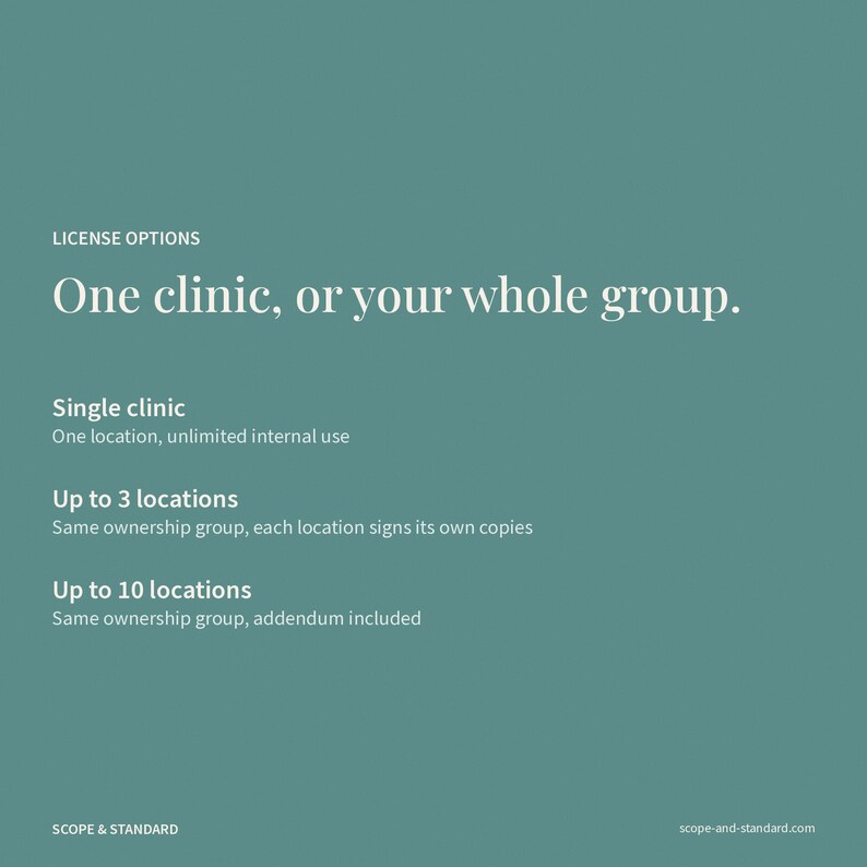 Med Spa Medical Director Agreement Records, Clinic Oversight Module + Prescriber Engagement File, Print-and-Fill PDF Set image 6