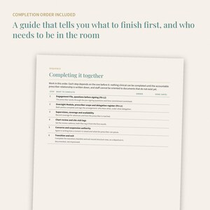 Med Spa Medical Director Agreement Records, Clinic Oversight Module + Prescriber Engagement File, Print-and-Fill PDF Set image 3