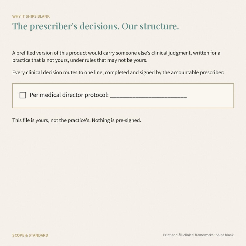 Medical Director Engagement File, Physician Supervision Log, Exit Record (PDF) image 9