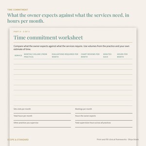 Medical Director Engagement File, Physician Supervision Log, Exit Record (PDF) image 5