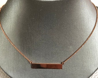 Gewone staaf ketting