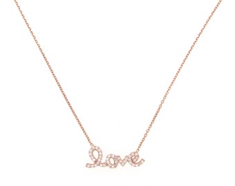 Small Love Necklace