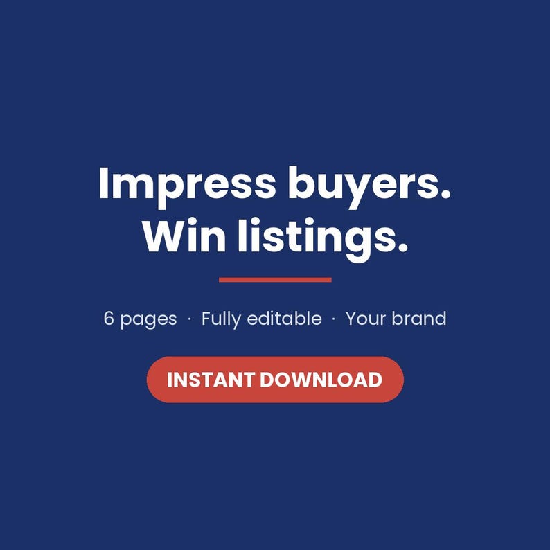 Editable Property Teaser Template | Real Estate Presentation ...
